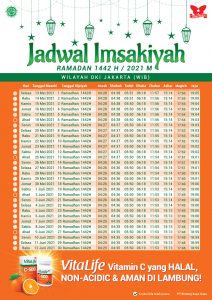 Jadwal imsakiyah ramadhan 1442 hijriah